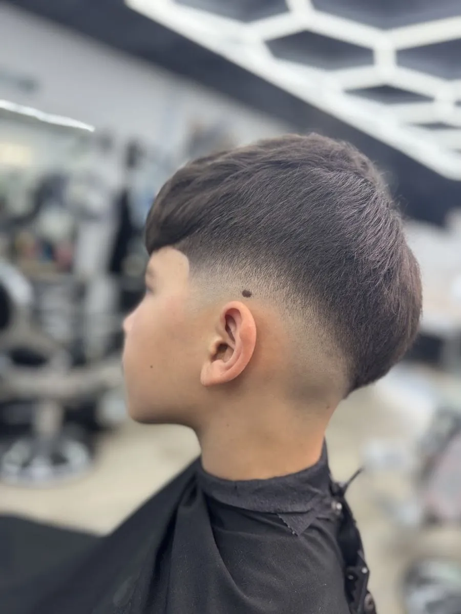 Fade realizado en Willi Barbershop